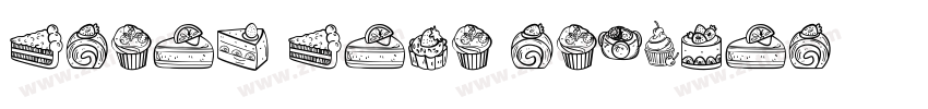 Cream Cake Regular字体转换